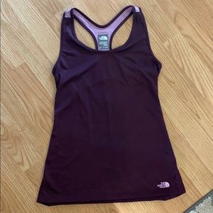 North face activewear tank top